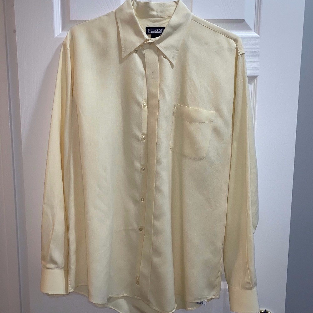 Lands' End, yellow linen